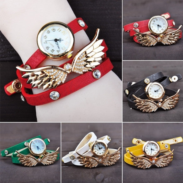 Wing Bracelet Watch Quartz Movement Wrist Women Watch