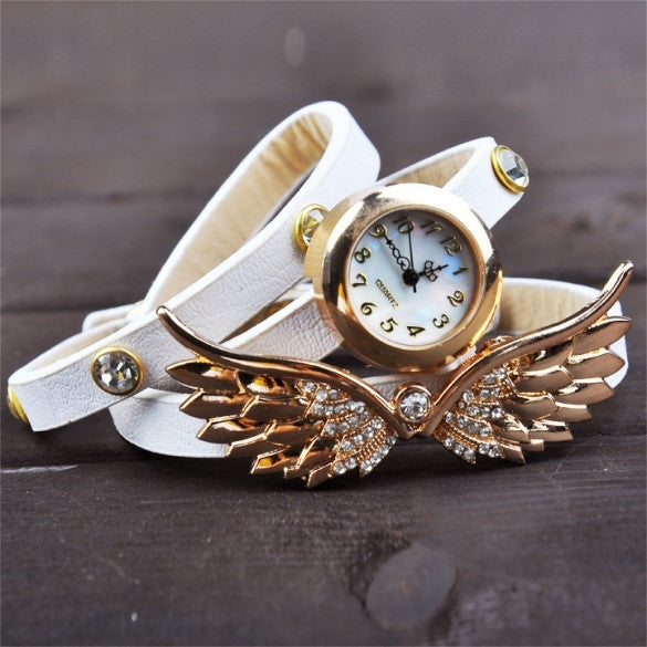 Wing Bracelet Watch Quartz Movement Wrist Women Watch