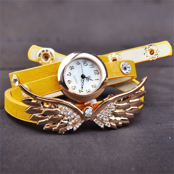 Wing Bracelet Watch Quartz Movement Wrist Women Watch