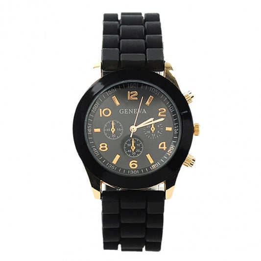 Ladies Brand Silicone Jelly Watch Quartz Watch