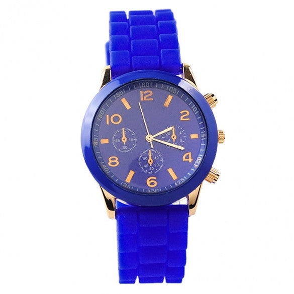 Ladies Brand Silicone Jelly Watch Quartz Watch