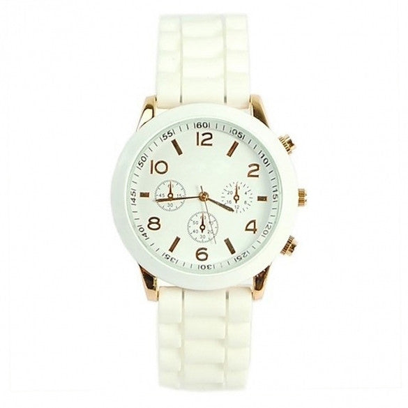 Ladies Brand Silicone Jelly Watch Quartz Watch