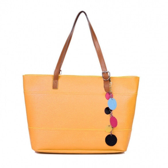 Women's Fashion Leather Cute Shoulder Bag Shopper Tote Bag Handbag