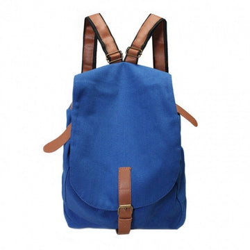 Women Fashion Vintage Canvas Satchel Rucksack Travel Schoolbag Bookbag Backpack - Meet Yours Fashion - 1