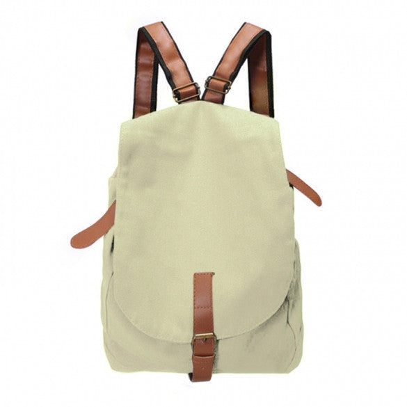 Women Fashion Vintage Canvas Satchel Rucksack Travel Schoolbag Bookbag Backpack - Meet Yours Fashion - 2