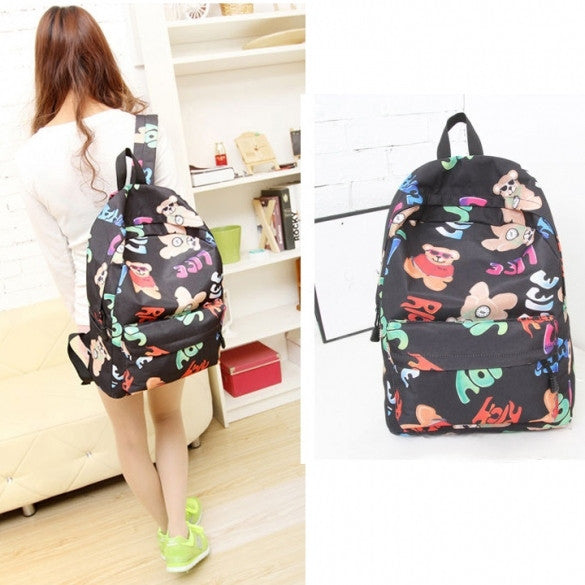 Fashion Cute Korean Style women Girls backpack Student School Travel Bookbag Bag