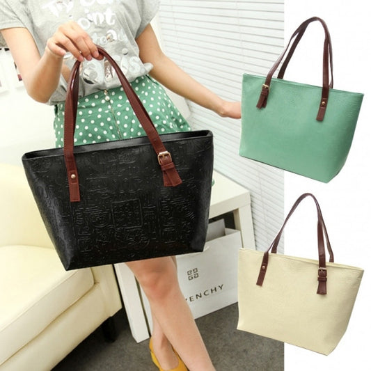 New Korean Lady Women PU Leather Messenger Handbag Shoulder Bag Totes Purse