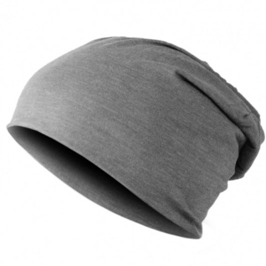 New Solid Color Unisex Hip-hop Cap Beanie Hat Winter Slouch 7 Colors One Size Elastic