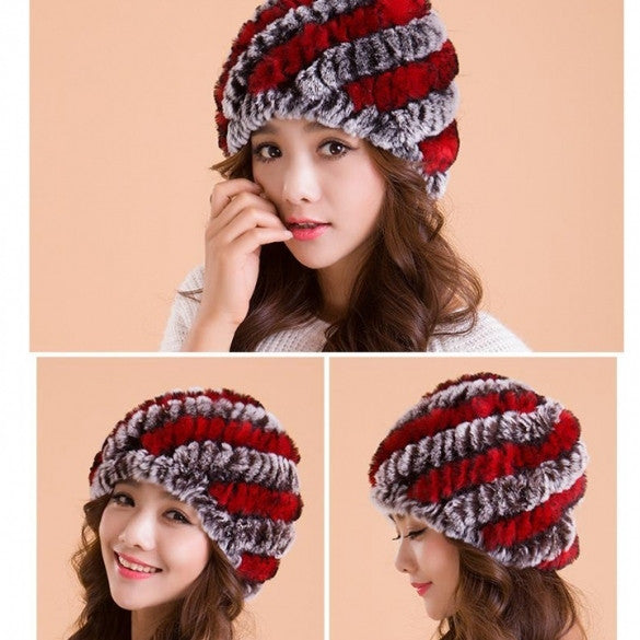 High Quality New Women's Winter Ear Cap Hat Ski Slouch Hot Hat Cap