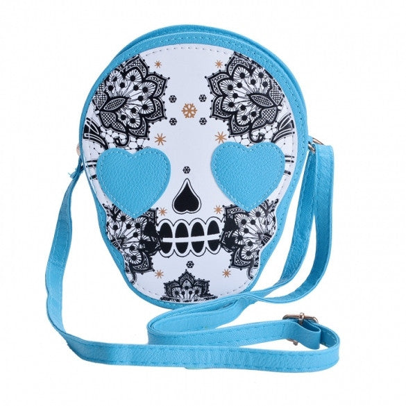 New Women's Fashion Bag Vintage Skull Bag Coin Purse Handbag Messenger Bags Shoulder Bags