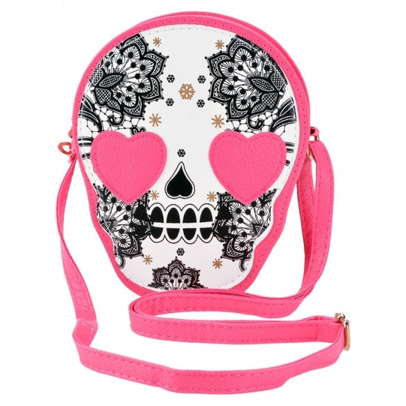 New Women's Fashion Bag Vintage Skull Bag Coin Purse Handbag Messenger Bags Shoulder Bags