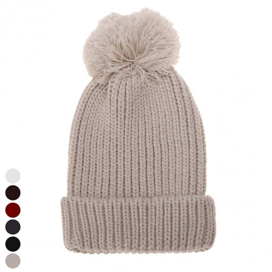 New Stylish Women's Fashion Knit Winter Warm Cap Beanie Hat