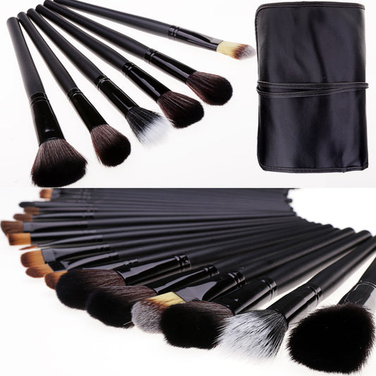 New Good Quality Wood Eyebrow Brush Tools 35 PCs Makeup Cosmetic Set