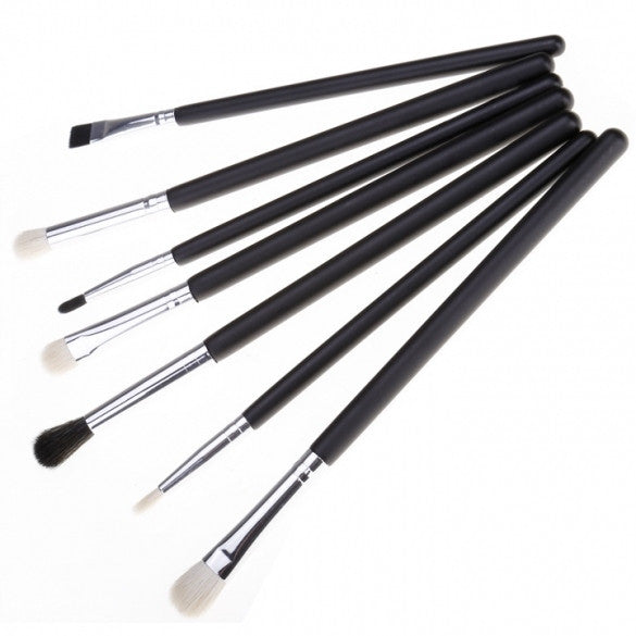 New Pro Makeup Cosmetic Brush Set Eye Shadow Eyebrow Brush Tools 7 PCs