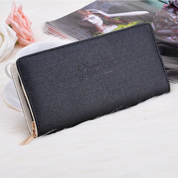 Good Quality New Women Lady Clutch Bag Hand Bag Fashion Trench Wallet Purse