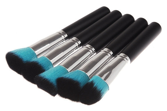 Hot 10pcs Makeup Brushes Tools Foundation Blending Blush Brush Essential Kit Cosmetic Brushes Set