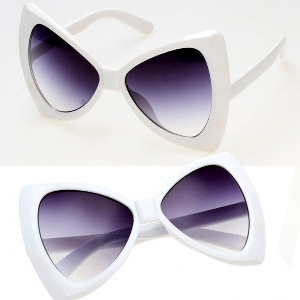 New Fashion Women's European Style Sunglasses Bowknot Frame Big Lens Eyewear Shades Glasses