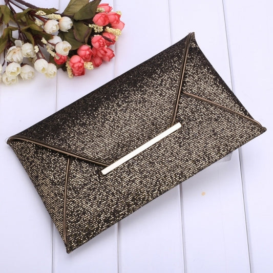 New Fashion Women Sequins Elegant Bag Envelope Bag Clutch Evening Handbag