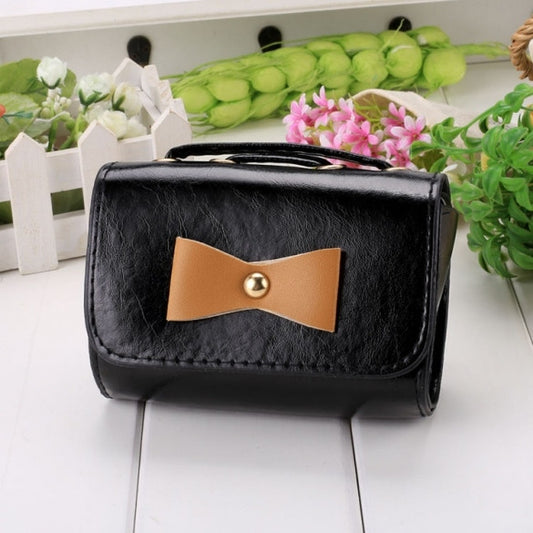 New Fashion Korean Women's Bow Mini Tote Clutch Handbag Shoulder Bag Cross Bag