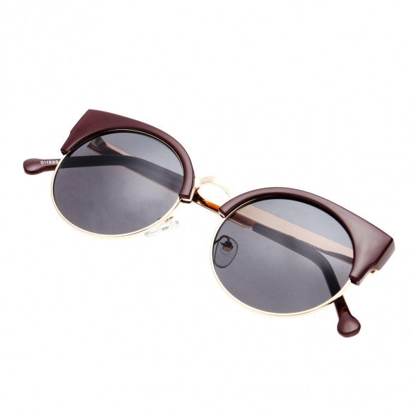 Hot Fashion Women Classic Retro Vintage Style Fashion Circle Round Lens Sunglasses UV400