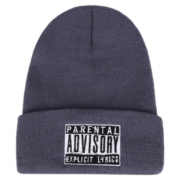 Fashion Warm Unisex Knit Ski Hats Letter Pattern Hip-Hop Beanie Cap Hat