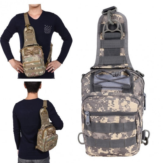 Waterproof Multipurpose Military Tactical Backpack Hiking Camping Traveling Trekking Bag Chest Bag Message Bag