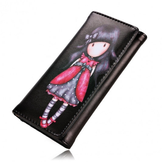 Stylish Ladies Korean Style Synthetic Leather Wallet Card Holder Cute Print Ractangle Purse