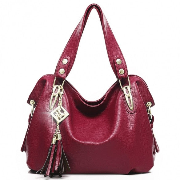 Women's Fashion Casual Leather Handbags Totes Purses 4 Colors