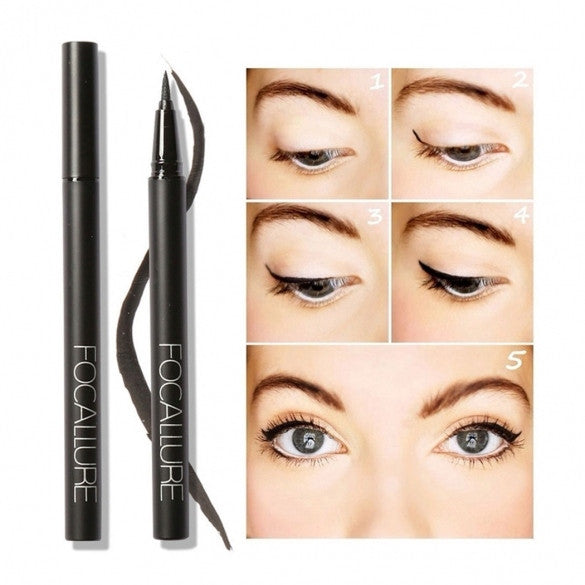 Women Cosmetic Beauty Pro Liquid Eyeliner Pen Eye Liner Pencil Long Lasting Waterproof