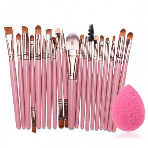 20pcs Makeup Brushes Kit Powder Foundation Eyeliner Eyeshadow Lip Brush Comestic Tool