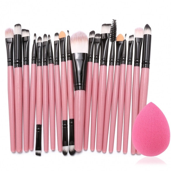 20pcs Makeup Brushes Kit Powder Foundation Eyeliner Eyeshadow Lip Brush Comestic Tool