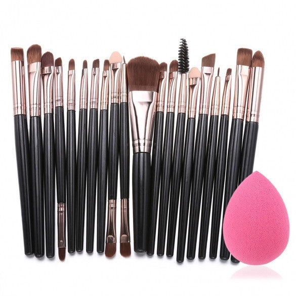 20pcs Makeup Brushes Kit Powder Foundation Eyeliner Eyeshadow Lip Brush Comestic Tool