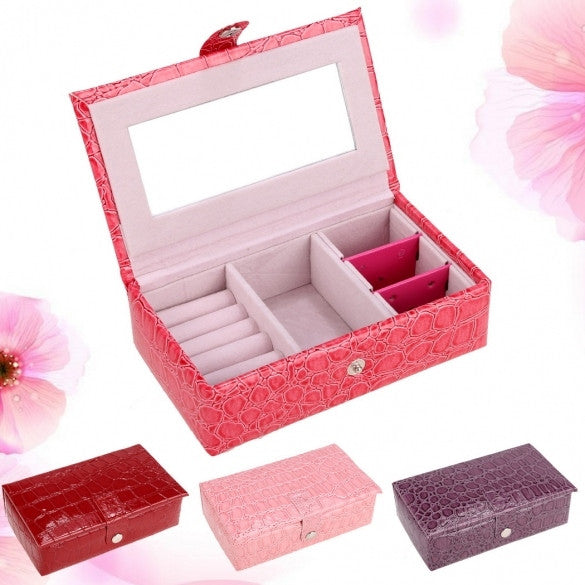 Portable Jewelry Box Plate Studs Earrings Storage Case Jewelry Packaging Display Box