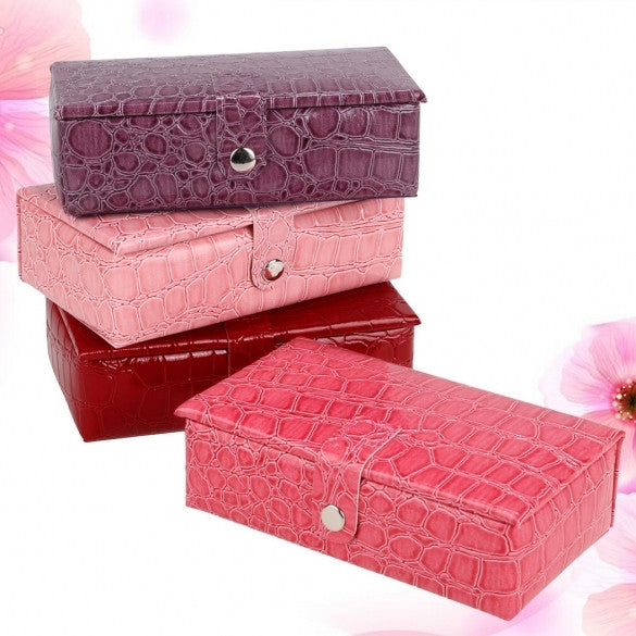 Portable Jewelry Box Plate Studs Earrings Storage Case Jewelry Packaging Display Box