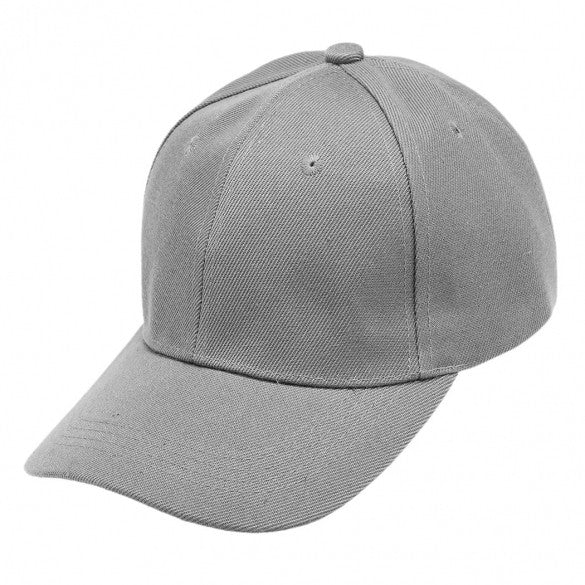 Unisex Men Women Fashion Plain Baseball Cap Adjustable Brimmed Cap