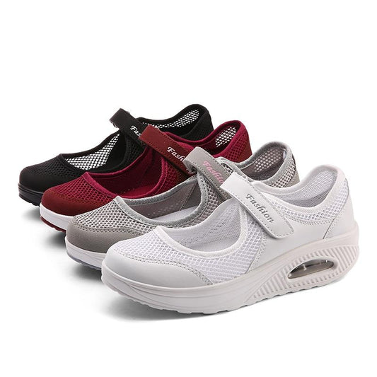 Casual鑱紹reathable Slip On Sneakers Flats