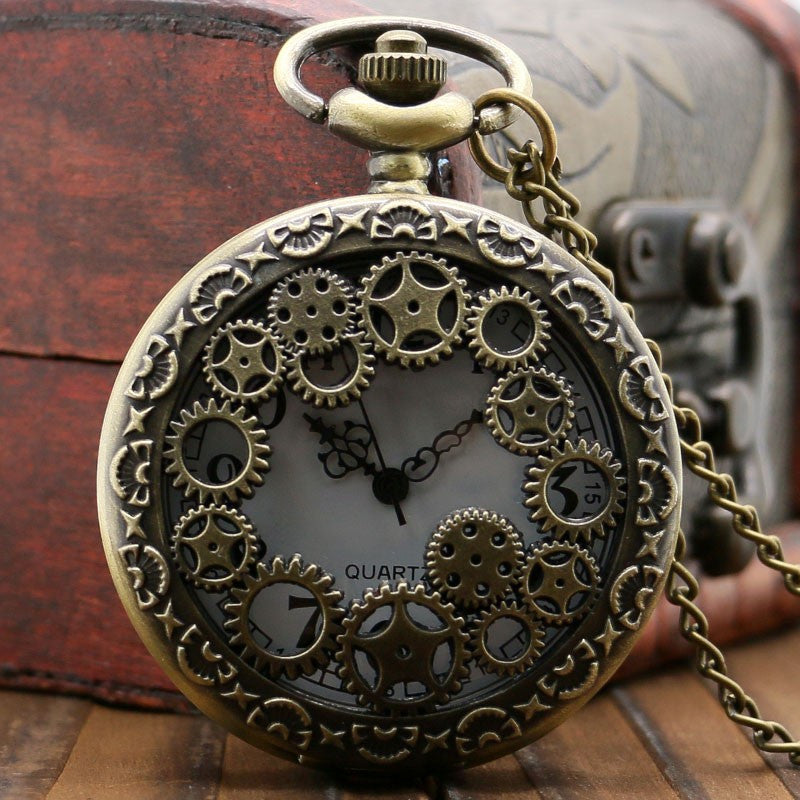 Originality Fashion Gear Pendant Pocket Watch