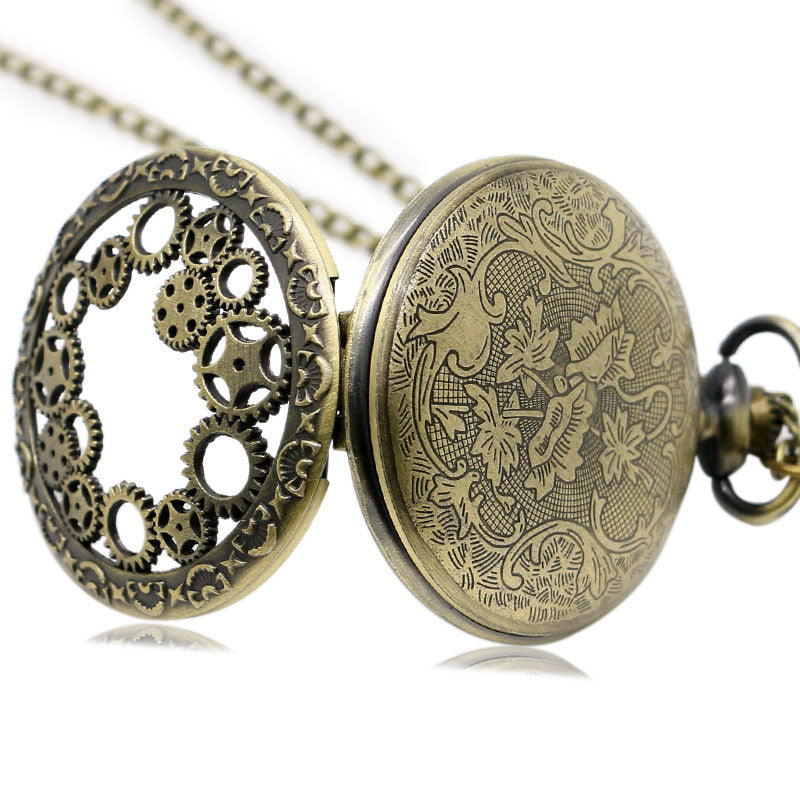 Originality Fashion Gear Pendant Pocket Watch