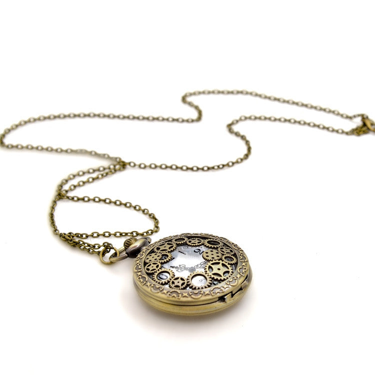 Originality Fashion Gear Pendant Pocket Watch