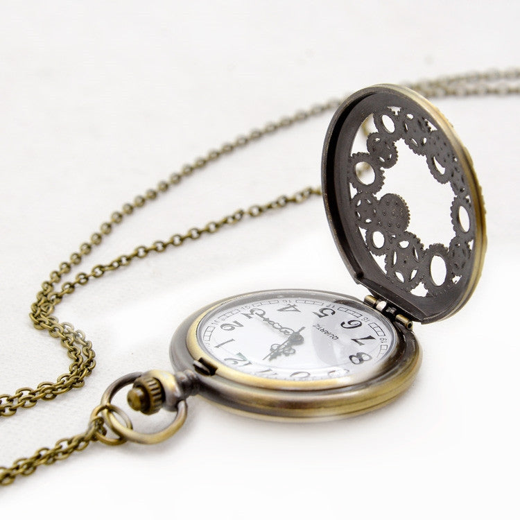 Originality Fashion Gear Pendant Pocket Watch