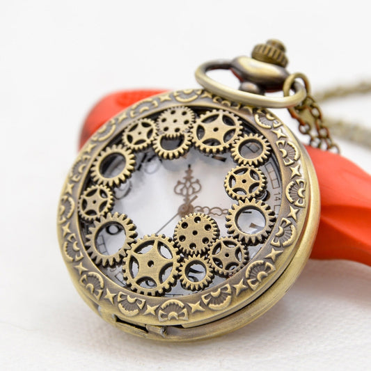 Originality Fashion Gear Pendant Pocket Watch