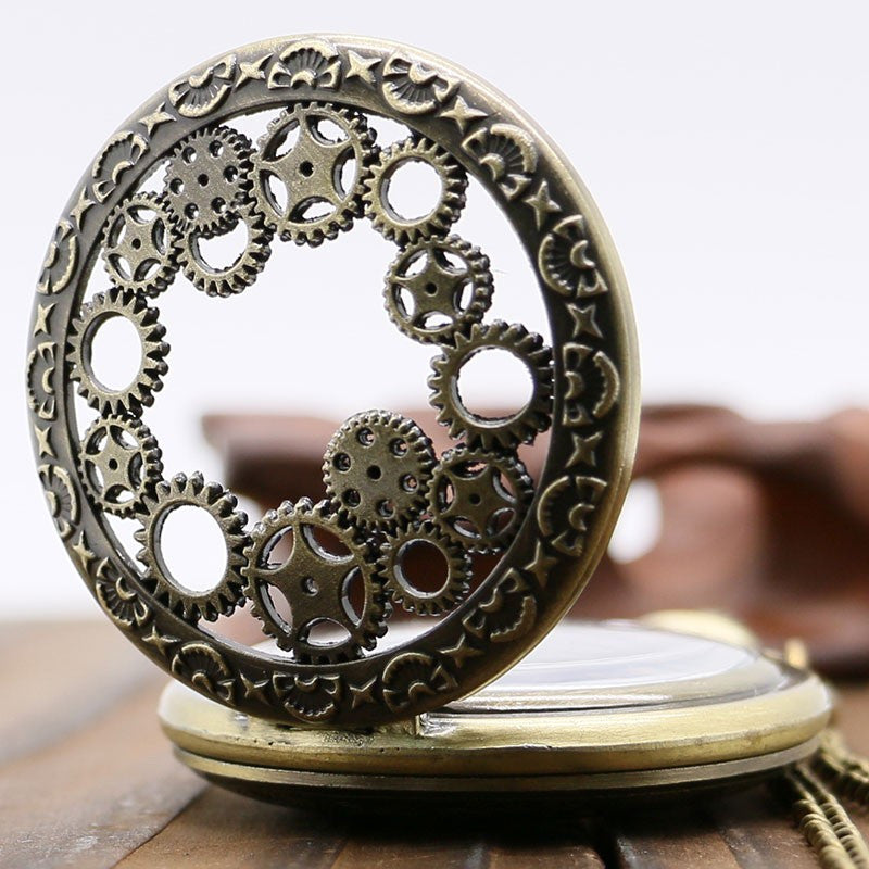 Originality Fashion Gear Pendant Pocket Watch