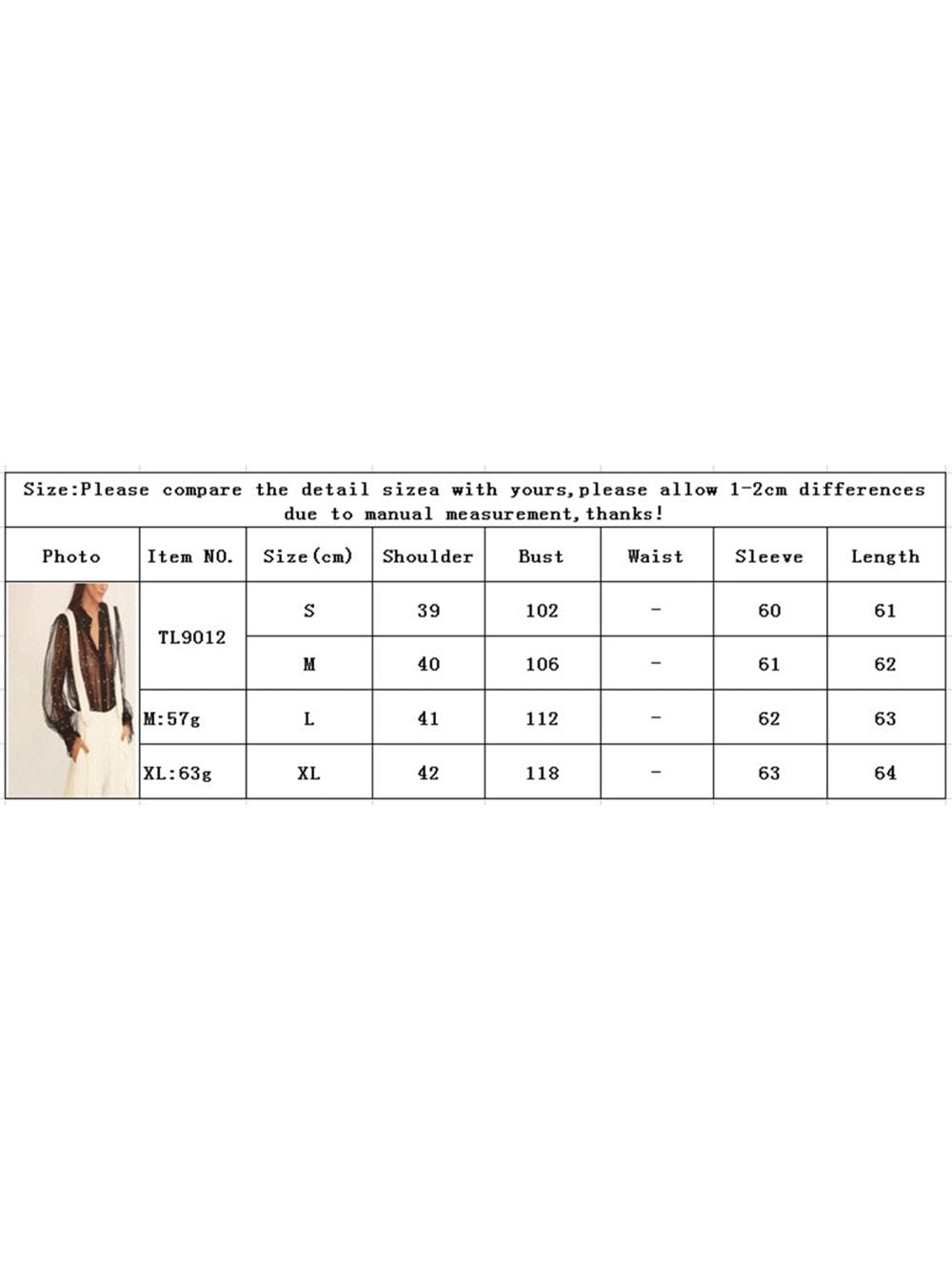 Polka Dot Retro Blouse Lady Early Autumn Modern Mesh Shirt Vogue See-through Loose Button  Puff Sleeve Blouse