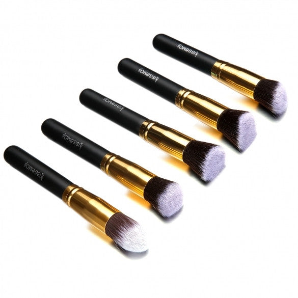 Kissemoji 5 pcs Makeup Brush Set