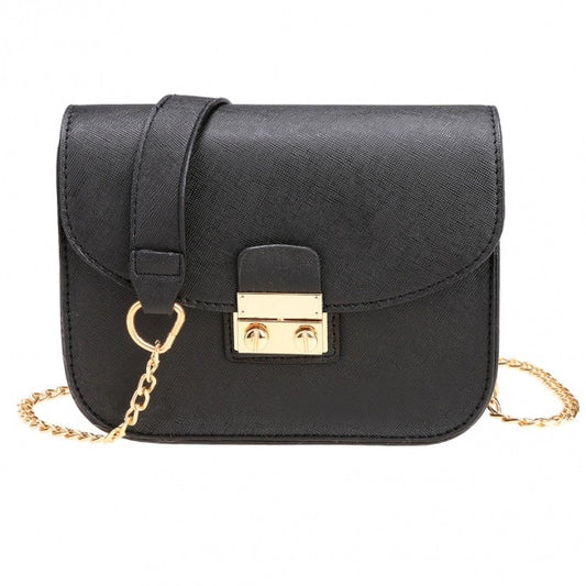 New Fashion Women Synthetic Leather Mini Chain Handbag Shoulder Bag