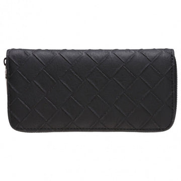 Women Fashion Synthetic Leather Zip Around Solid Purse Credit ID Card Holder Long Clutch Wallet