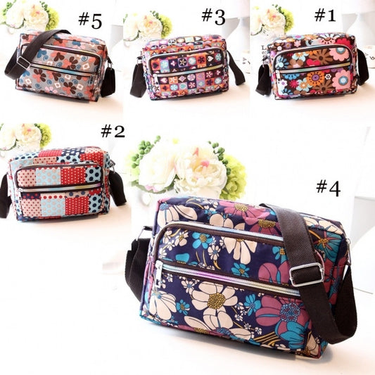 Women Casual Nylon Messenger Bag Shoulder Bag Cosmetic Bags Handbag