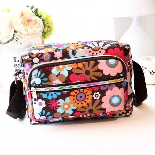 Women Casual Nylon Messenger Bag Shoulder Bag Cosmetic Bags Handbag