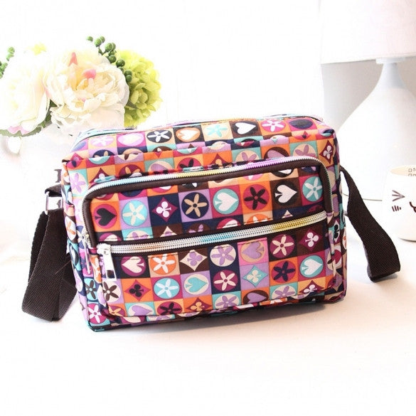 Women Casual Nylon Messenger Bag Shoulder Bag Cosmetic Bags Handbag