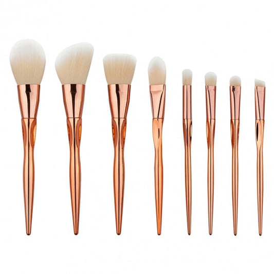 8pcs Makeup Brushes Cosmetic Powder Blush Contour Foundation Eyeshadow Make-up Brush Set